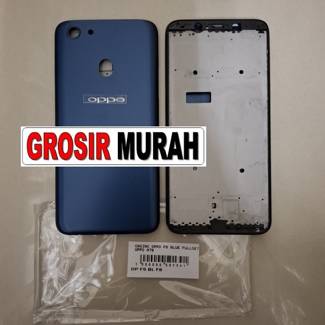 Casing Oppo F5 Blue Fullset Oppo A79