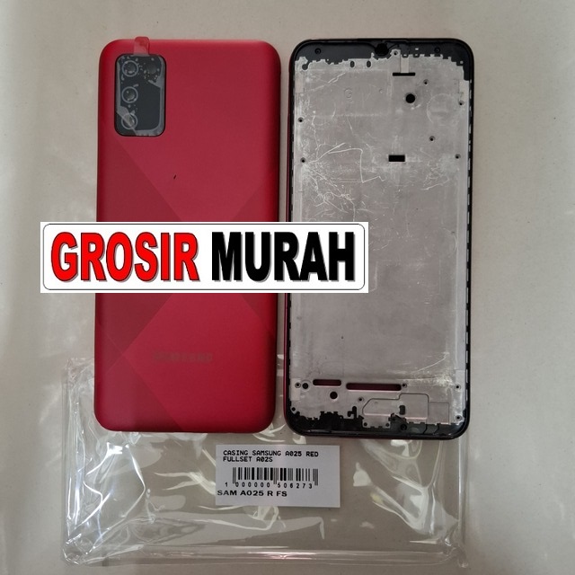 Casing Samsung A025 Red Fullset (a02s)