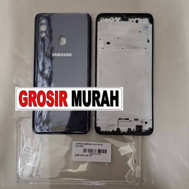 Casing Samsung A207 Blue Fullset
