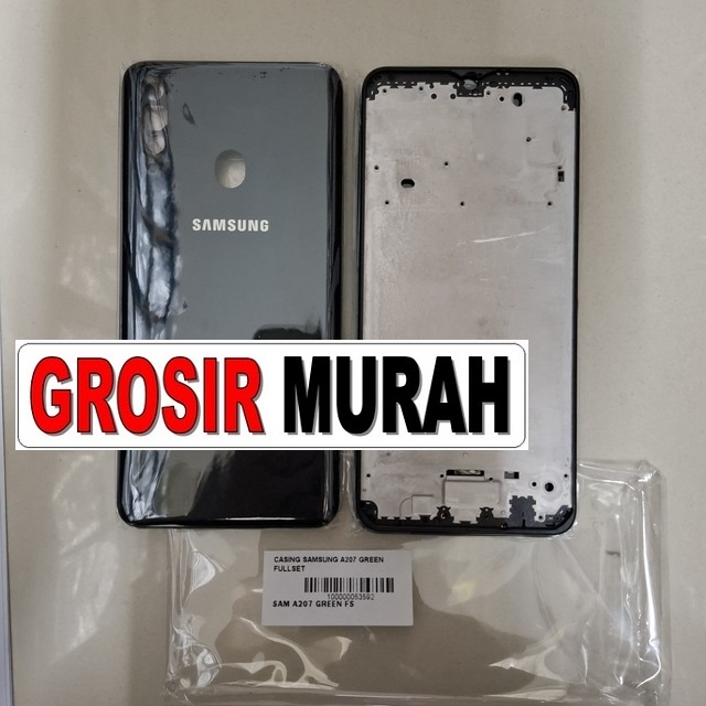 Casing Samsung A207 Green Fullset