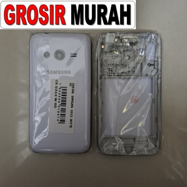 Casing Samsung G313 White Oc