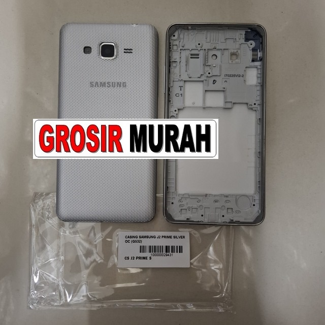 Casing Samsung J2 Prime Silver Oc (g532)