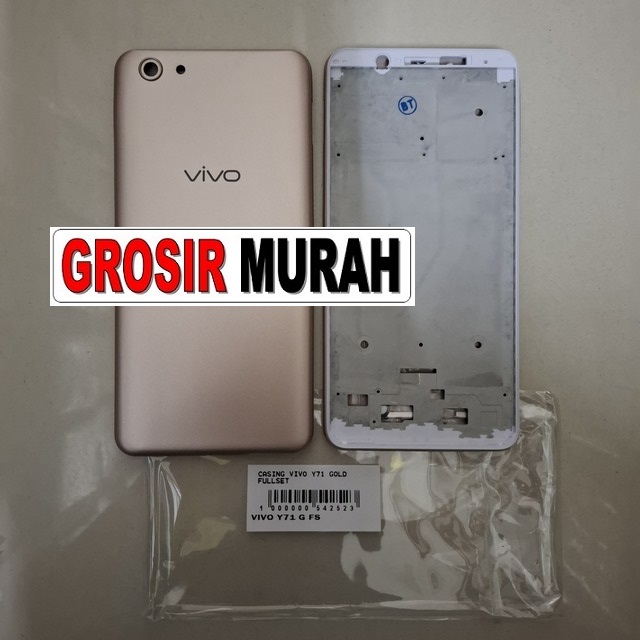Casing Vivo Y71 Gold Fullset