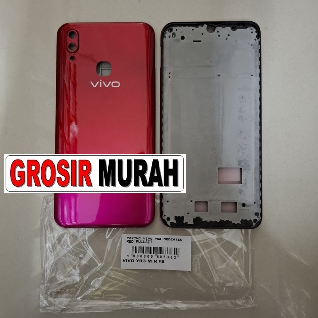 Casing Vivo Y93 Mediatek Red Fullset