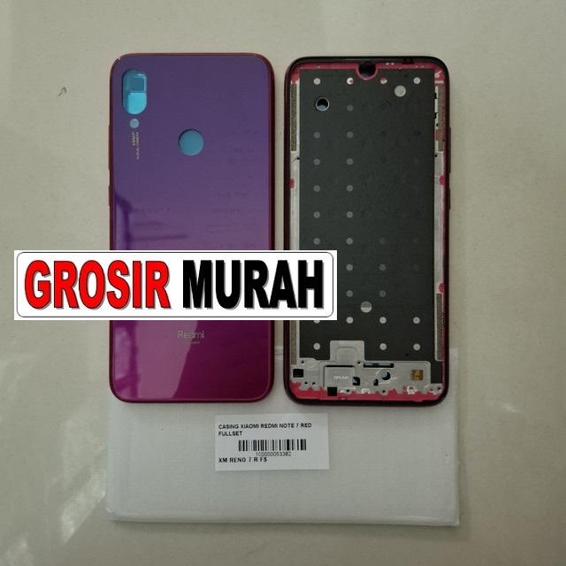 Casing Xiaomi Redmi Note 7 Red Fullset