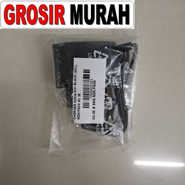 Charger Nokia 6101 Black (99%) Non Pack Ac 3E