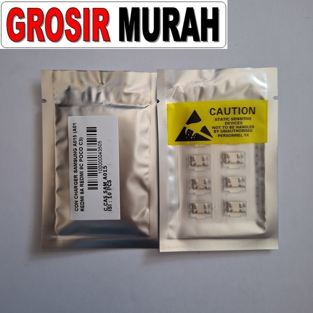 Con Charger Samsung A015 (a01 Redmi 9a Redmi 9c Poco C3)