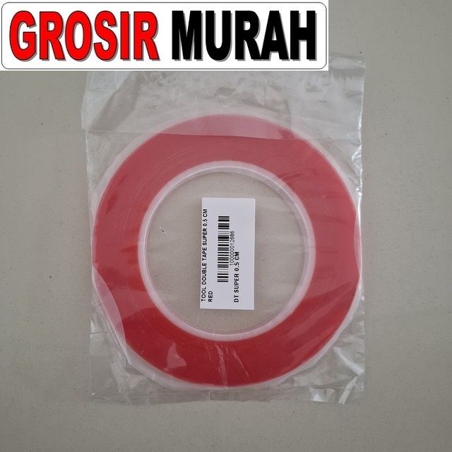 Tool Double Tape Super 0.5 Cm Red