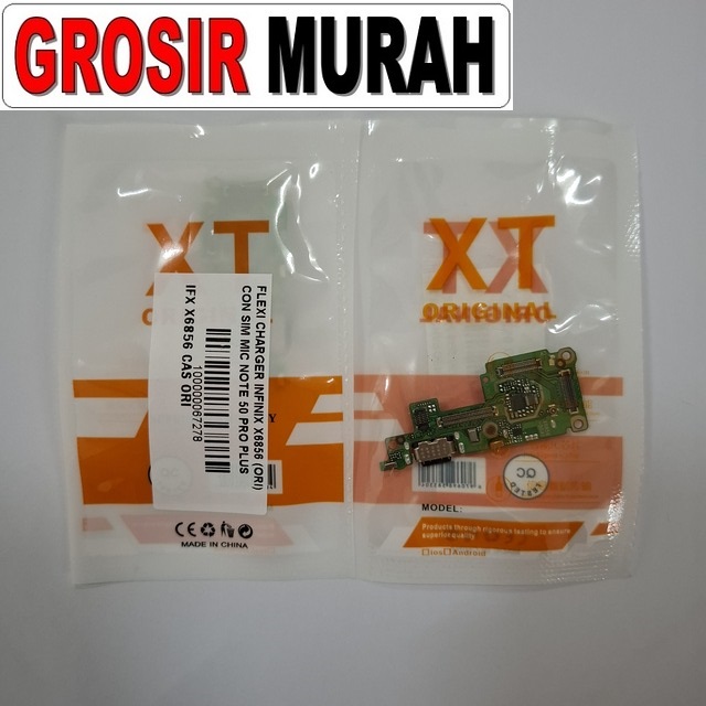 Flexi Charger Infinix X6856 Ori Note 50 Pro Plus 5G