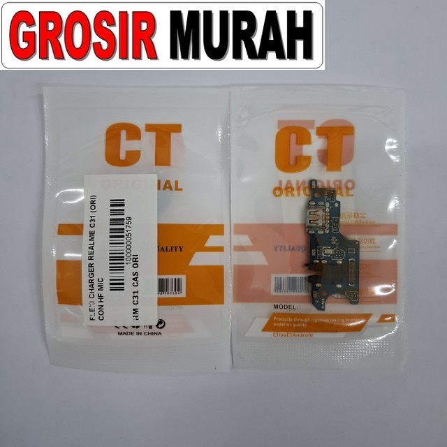Flexi Charger Realme C31 (Ori) Con Hf Mic