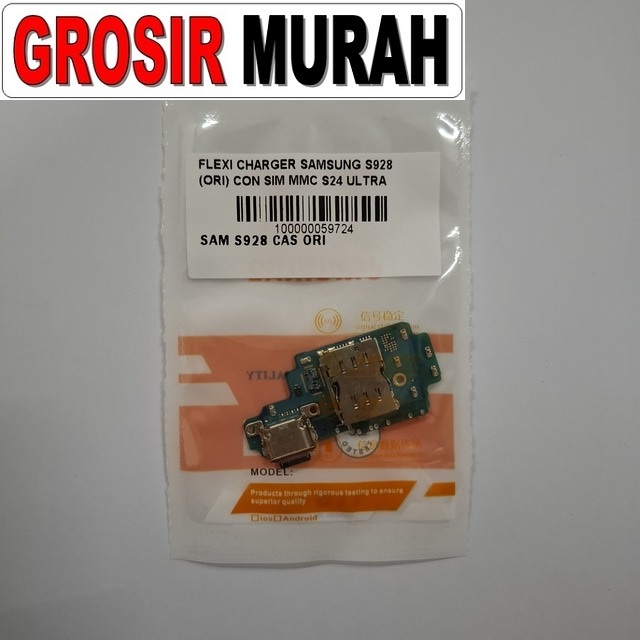 Flexi Charger Samsung S928 (ori) Con Sim Mmc S24 Ultra