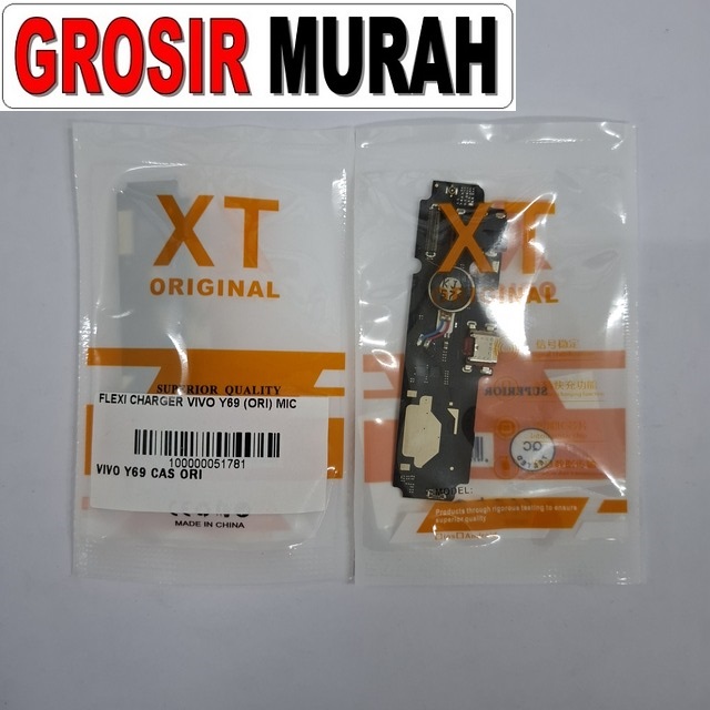 Flexi Charger Vivo Y69 (Ori) Mic