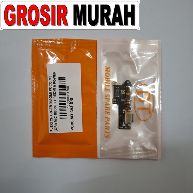 Flexi Charger Xiaomi Poco M3 (Ori) Mic Redmi 9T Redmi 9 Power