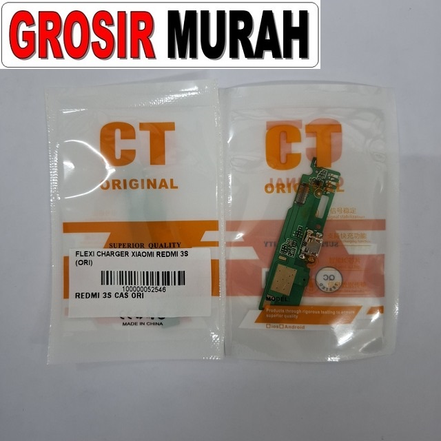Flexi Charger Xiaomi Redmi 3S (Ori)