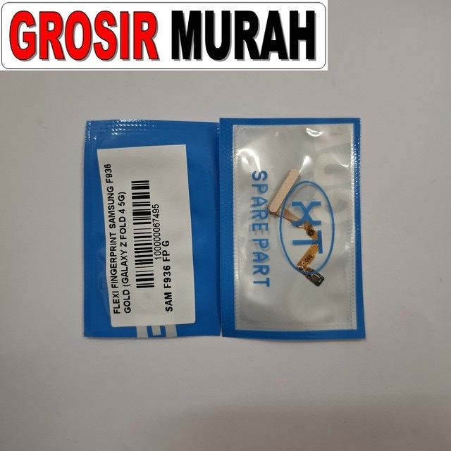 Flexi Fingerprint Samsung F936 Galaxy Z Fold 4 5G Gold