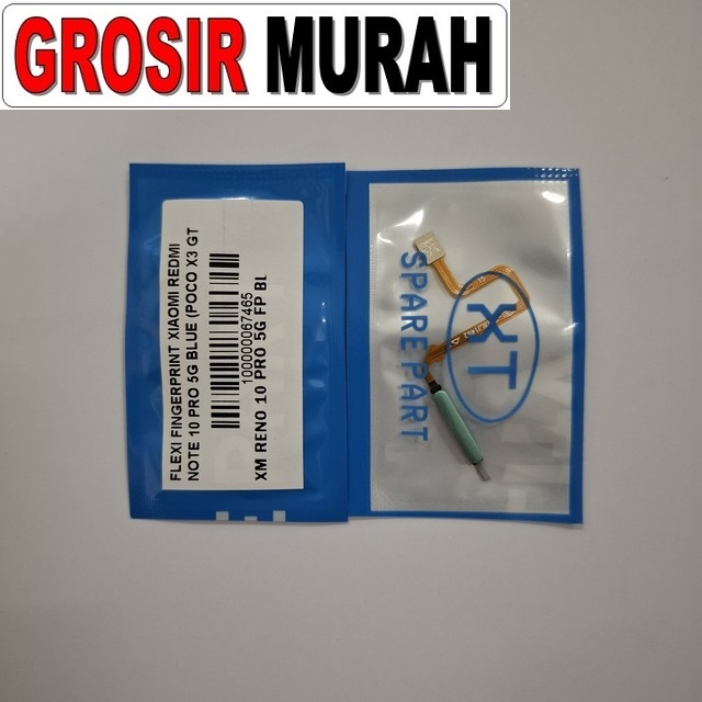 Flexi Fingerprint Xiaomi Redmi Note 10 Pro 5G Blue