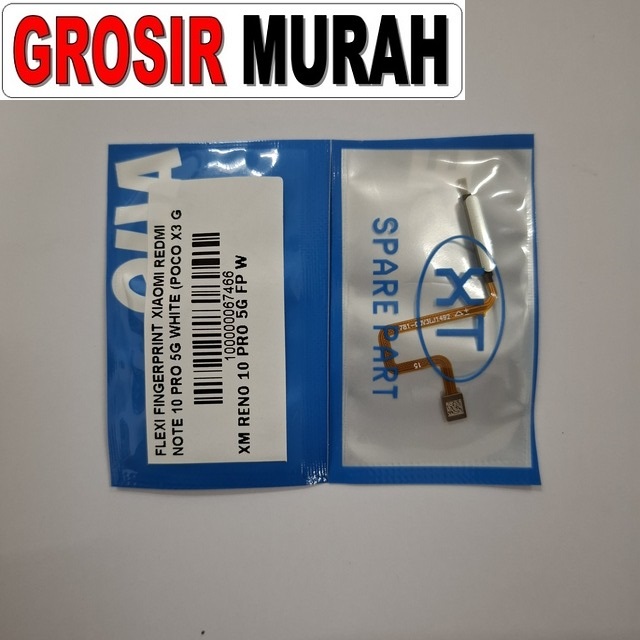 Flexi Fingerprint Xiaomi Redmi Note 10 Pro 5G White