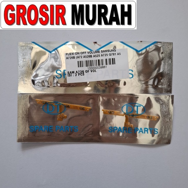 Flexi On Off Volume Samsung A726b (a72 A526b A525 A725 G781 A52 S20 Fe 5g A528 A52s)