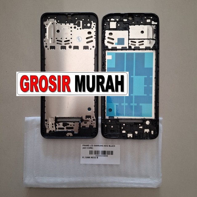 Frame Lcd Samsung A032 A03 Core Black