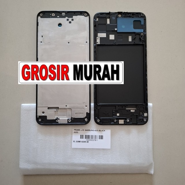 Frame Lcd Samsung A205 Black (a20)