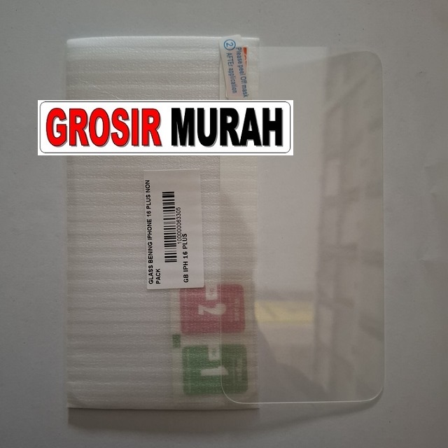 Glass Bening Iphone 16 Plus Non Pack