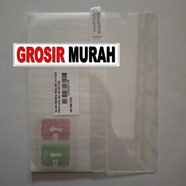 Glass Bening Realme C55 Non Pack (c53 C67 4g A79 5g)