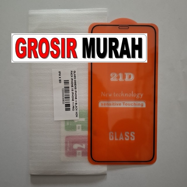 Glass Dimensi Iphone X Black Non Pack Iphone Xs Iphone 11 Pro