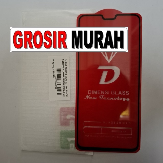Glass Dimensi Vivo V23 5g Black Non Pack (asus Zenfone Max M2 Zb633kl)