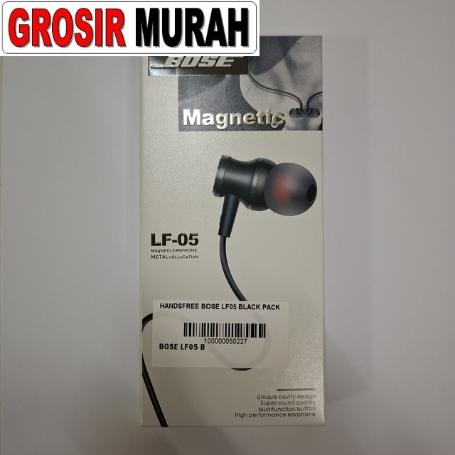 Handsfree Bose Lf05 Black Pack