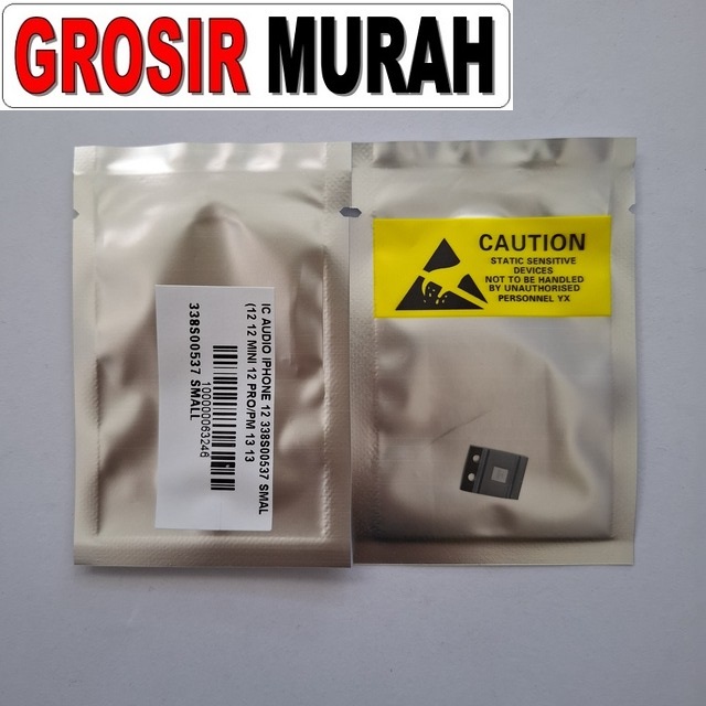 Ic Audio Iphone 12 338s00537 Small (12 12 Mini 12 Pro/pm 13 13 Pro/pm 14 14+/pm 15 15+ Pro/pm)
