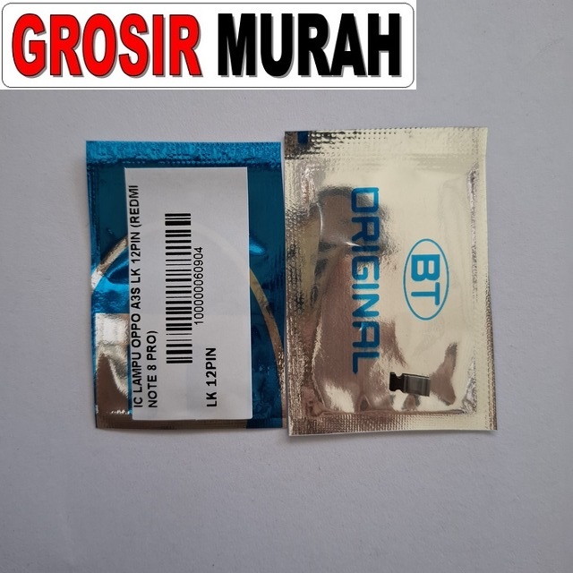 IC Lampu Oppo A3S LK 12Pin Redmi Note 8 Pro