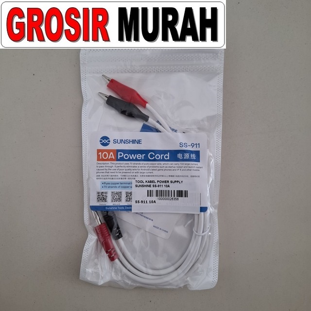 Tool Kabel Power Supply Sunshine Ss-911 10a