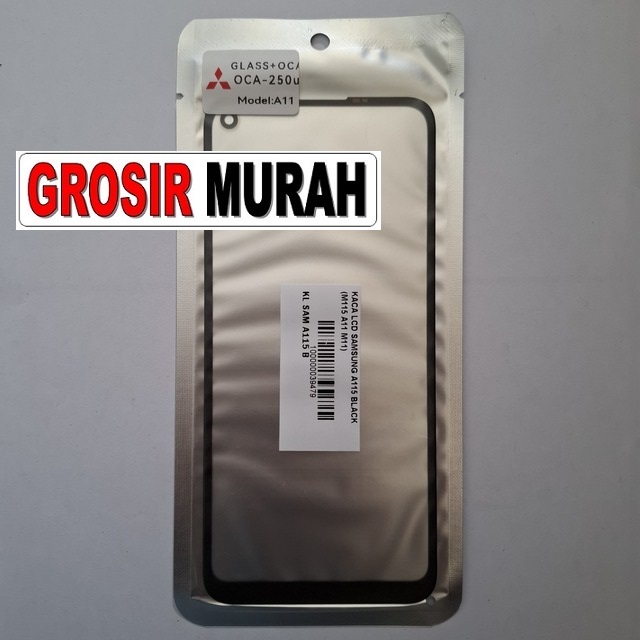 Kaca Lcd Samsung A115 Black (m115 A11 M11)