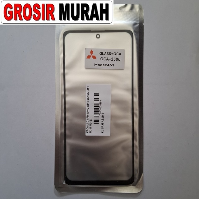 Kaca Lcd Samsung A515 Black (a51 M317 M31s)