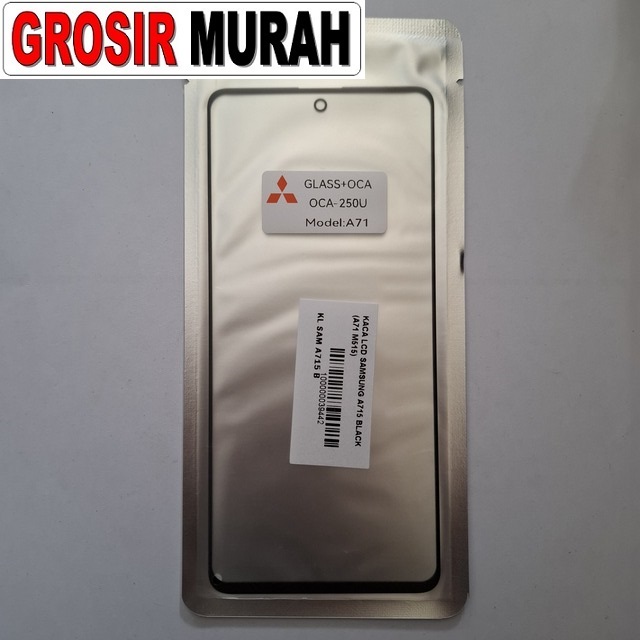 Kaca Lcd Samsung A715 Black (a71 M515)