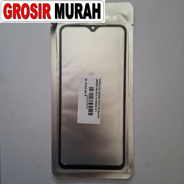 Kaca Lcd Xiaomi Poco M3 Black (redmi Note 9 4g Redmi 9t)