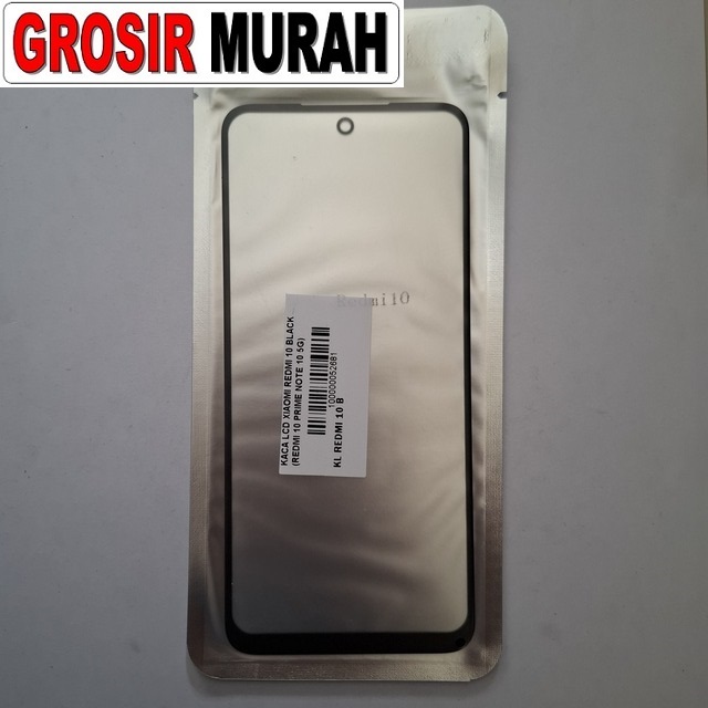 Kaca Lcd Xiaomi Redmi 10 Black (redmi 10 Prime Note 10 5g)