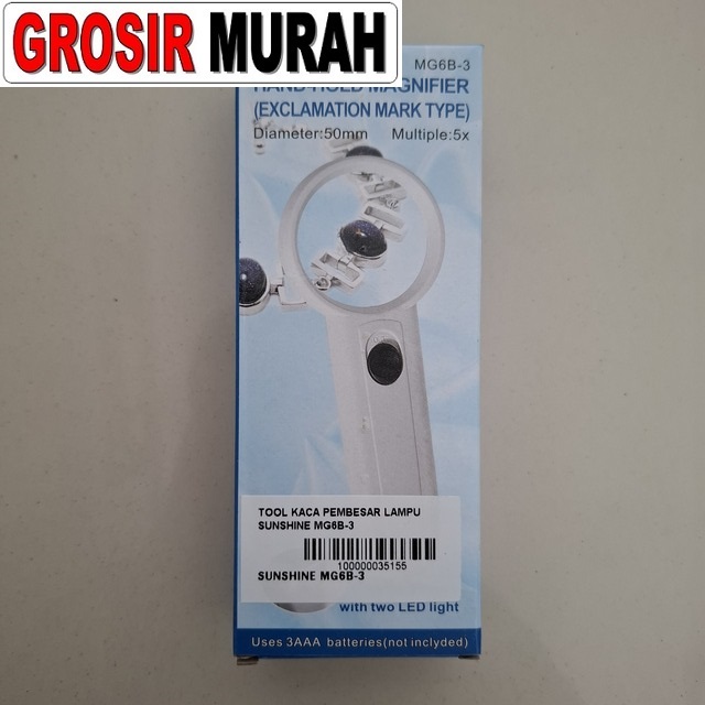 Tool Kaca Pembesar Lampu Sunshine Mg6b-3
