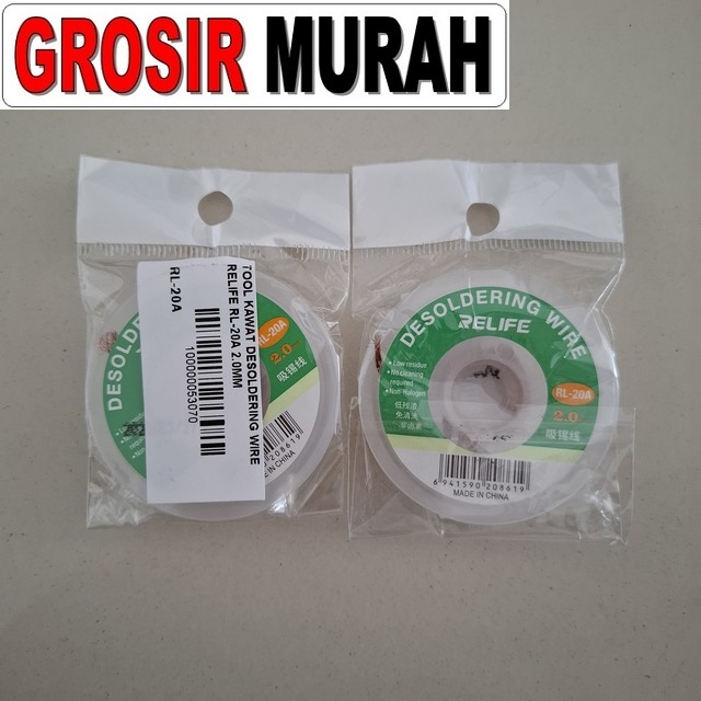 Tool Kawat Desoldering Wire Relife Rl-20a 2.0mm
