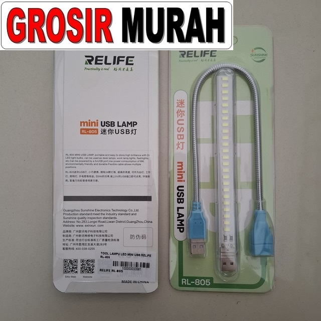 Tool Lampu Led Mini Usb Relife Rl-805