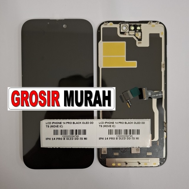 Lcd Iphone 14 Pro Black Oled Dd Ts (move Ic)