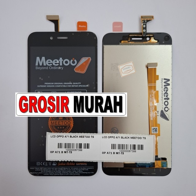 LCD Oppo A71 Black Meetoo