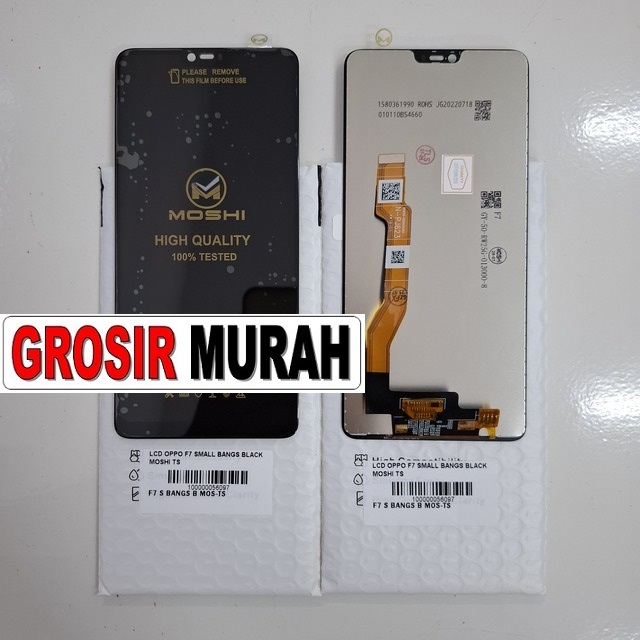 Lcd Oppo F7 Small Bangs Black Moshi Ts