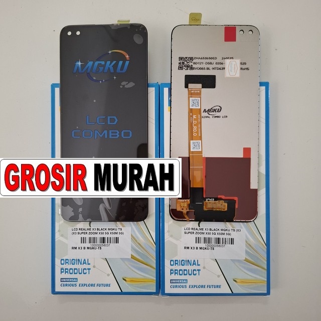 Lcd Realme X3 Black Mgku Ts (x3 Super Zoom X50 5g X50m 5g)