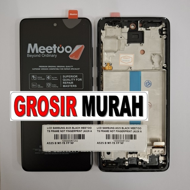 Lcd Samsung A525 Black Meetoo Ts Frame Not Fingerprint (a526 A52 4g A52 5g)