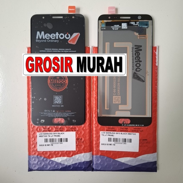 Lcd Samsung G610 Black Meetoo Ts (j7 Prime)