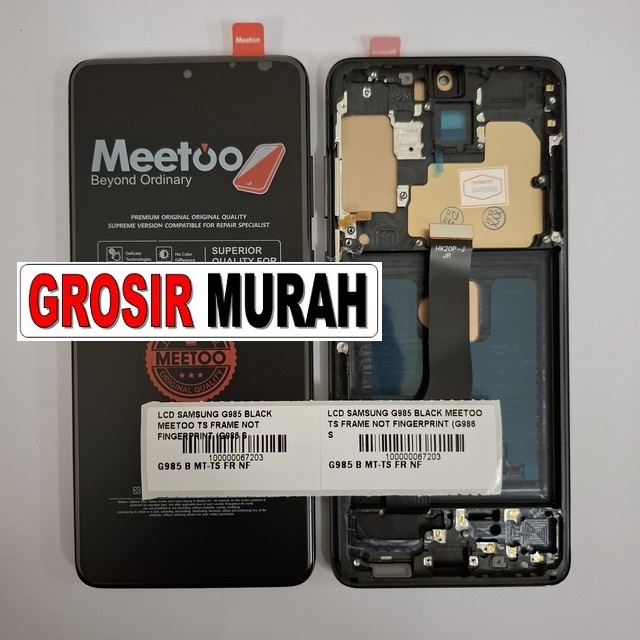 LCD Samsung G985 Meetoo TS Frame Not Fingerprint