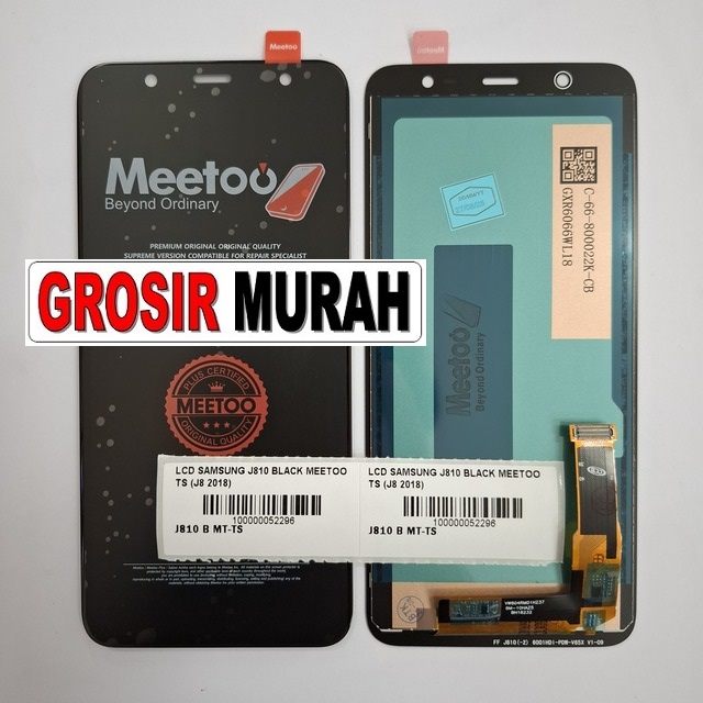 Lcd Samsung J810 Black Meetoo Ts (j8 2018)