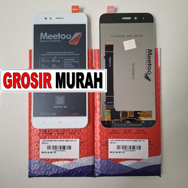 Lcd Xiaomi Mi5x White Meetoo Ts (mi A1)