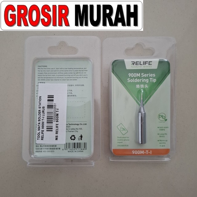 Tool Mata Solder Station Relife 900m T-i Lurus